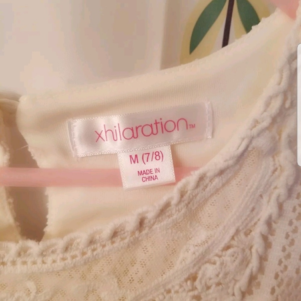 Xhilaration girls crochet dress size 7-8 - Picture 3 of 4